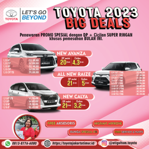 big sale 2023 toyota